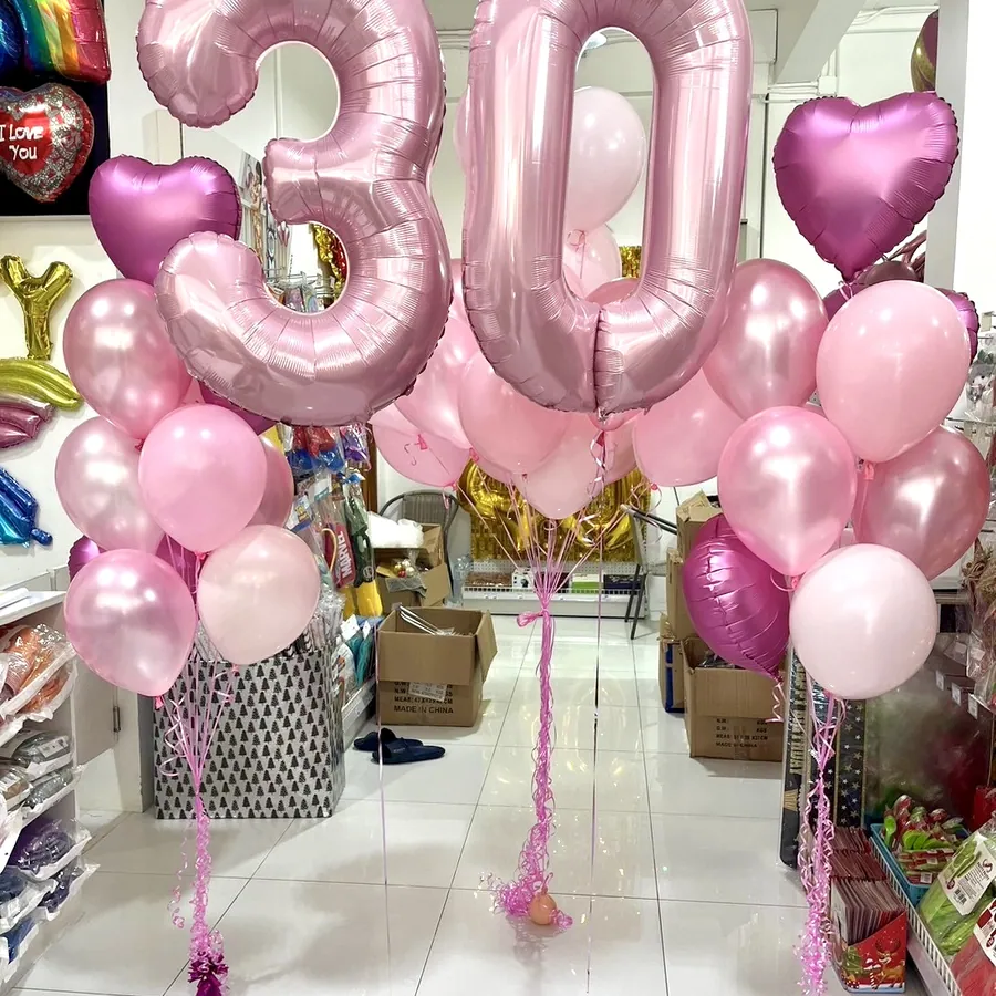 Number and hearts